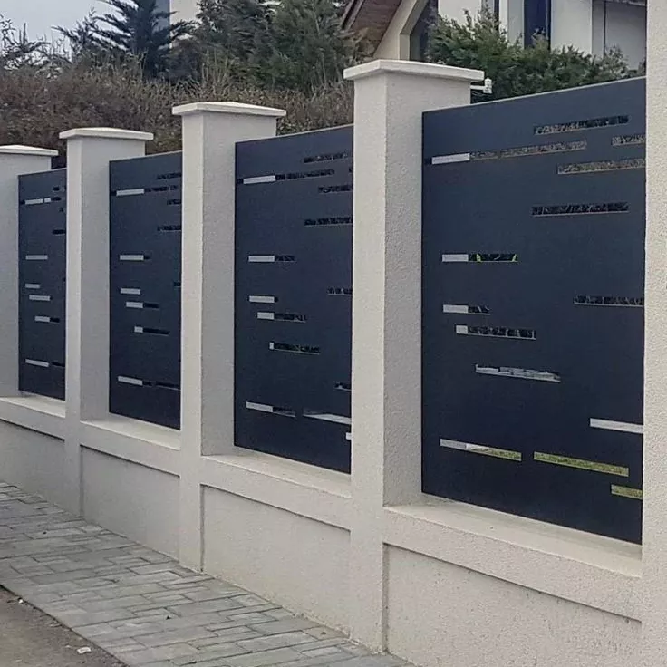 Aluminijaste umetniške zaščitne ograje